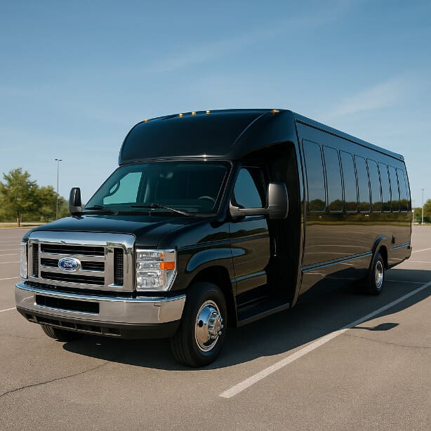 Gresham Shuttle Bus Rentals 18 Passenger Shuttle Bus