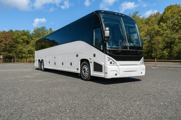 Gresham Shuttle Bus Rentals 56 Passenger Shuttle Bus