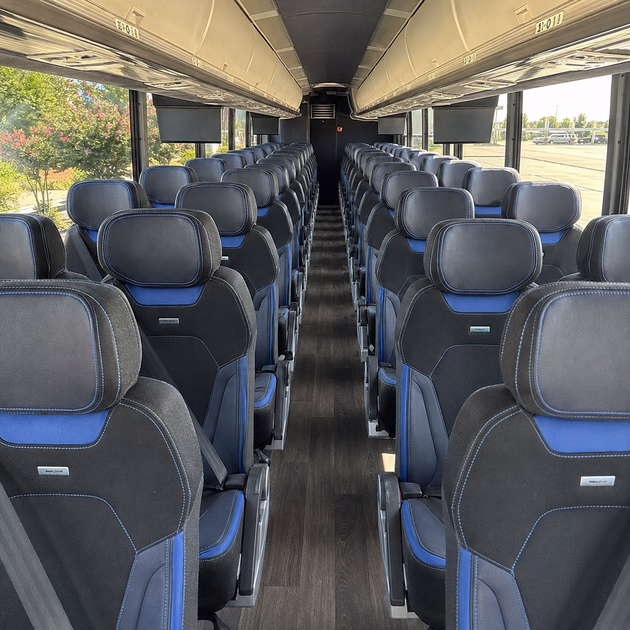 gresham charter bus services interior